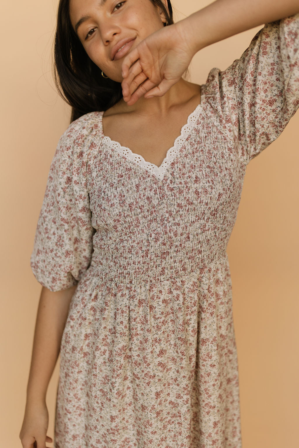 Amelia Floral Maxi Dress Secondary image