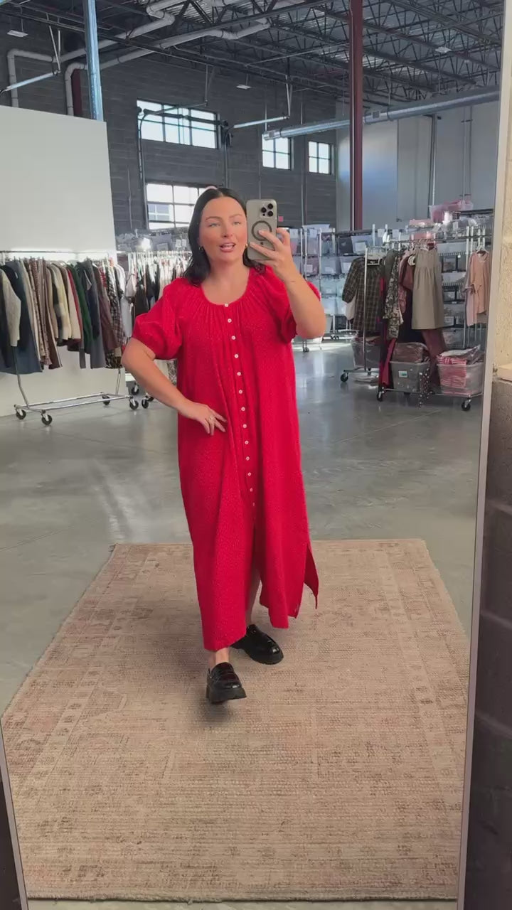 Sofie Gauze Floral Dress