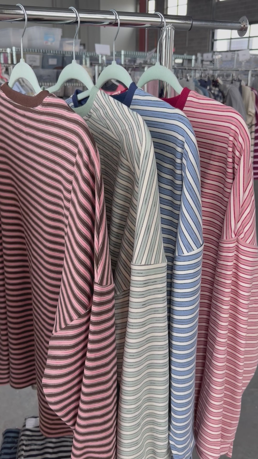 Cameron Fleece Stripe Pants