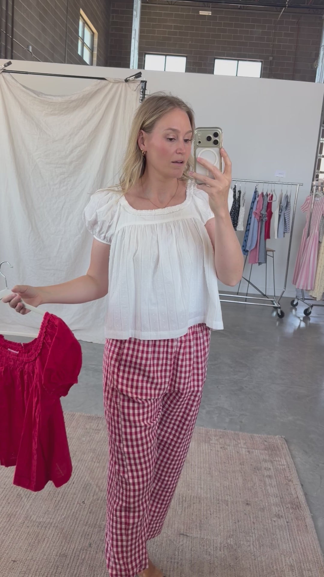 Sweet Caroline Ruffle Blouse