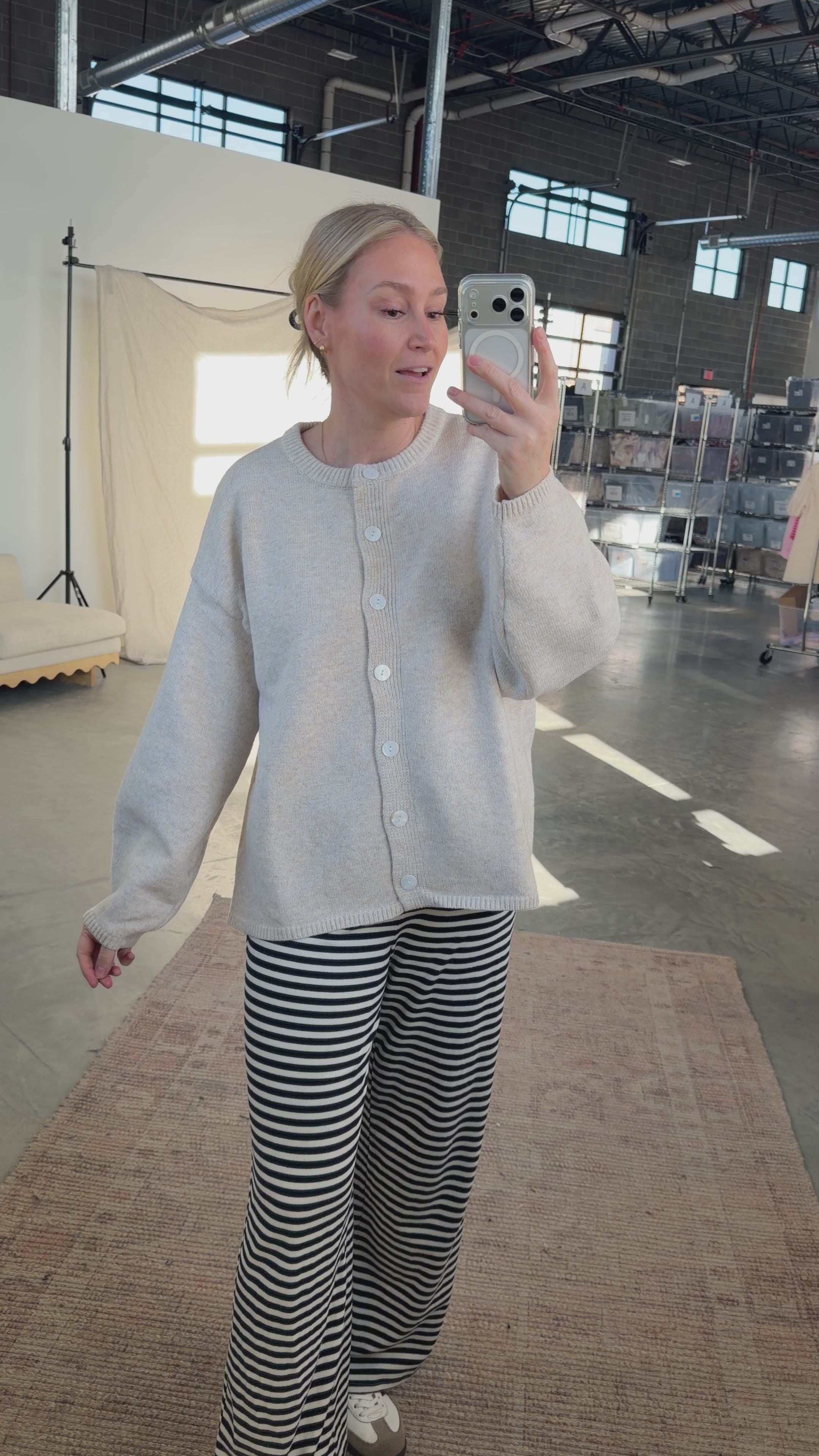Julia Cardigan in Oatmeal