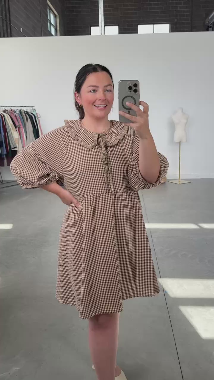 Louisa Gingham Dress