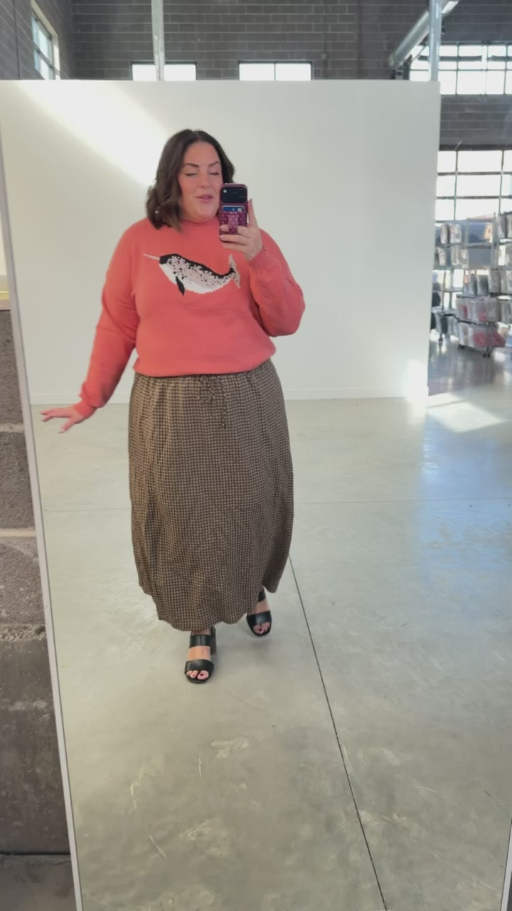 Gypsy Narwhal Sweater in Vintage Coral