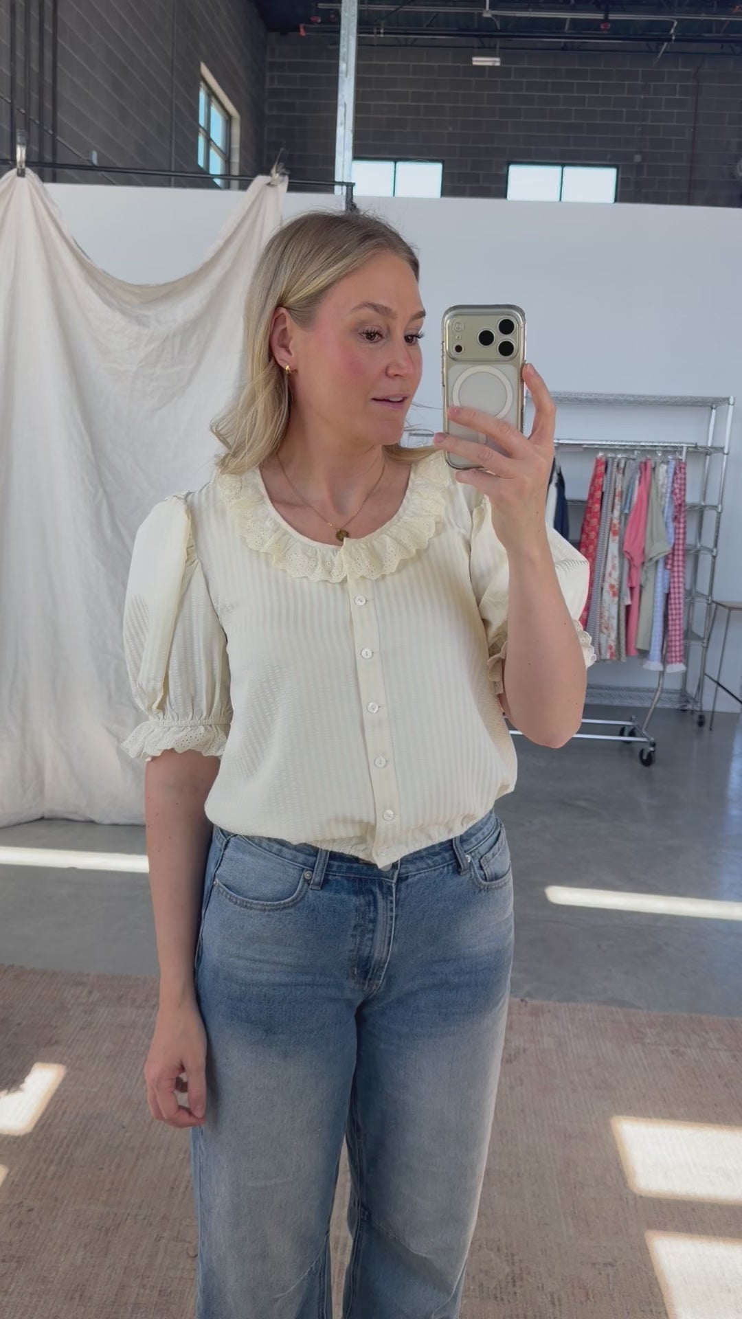 Lanie Stripe Blouse