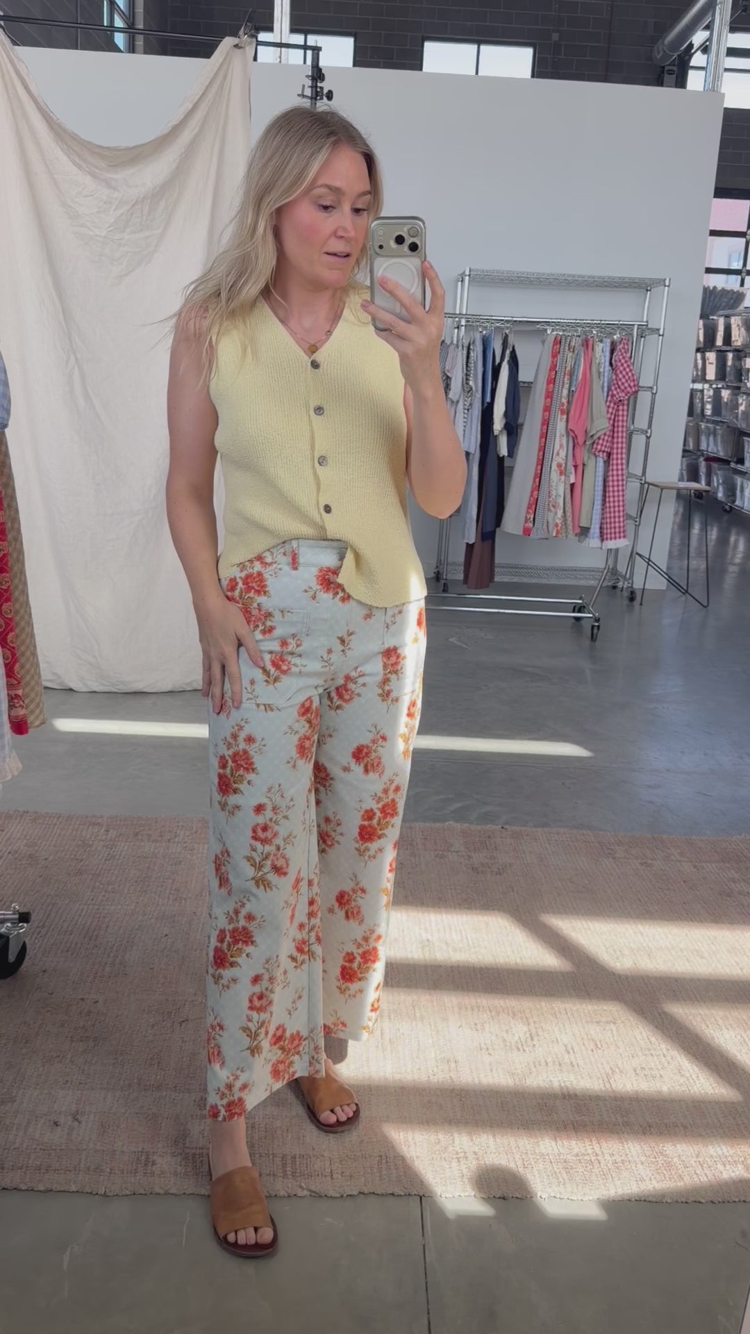 Citrus Floral Pants