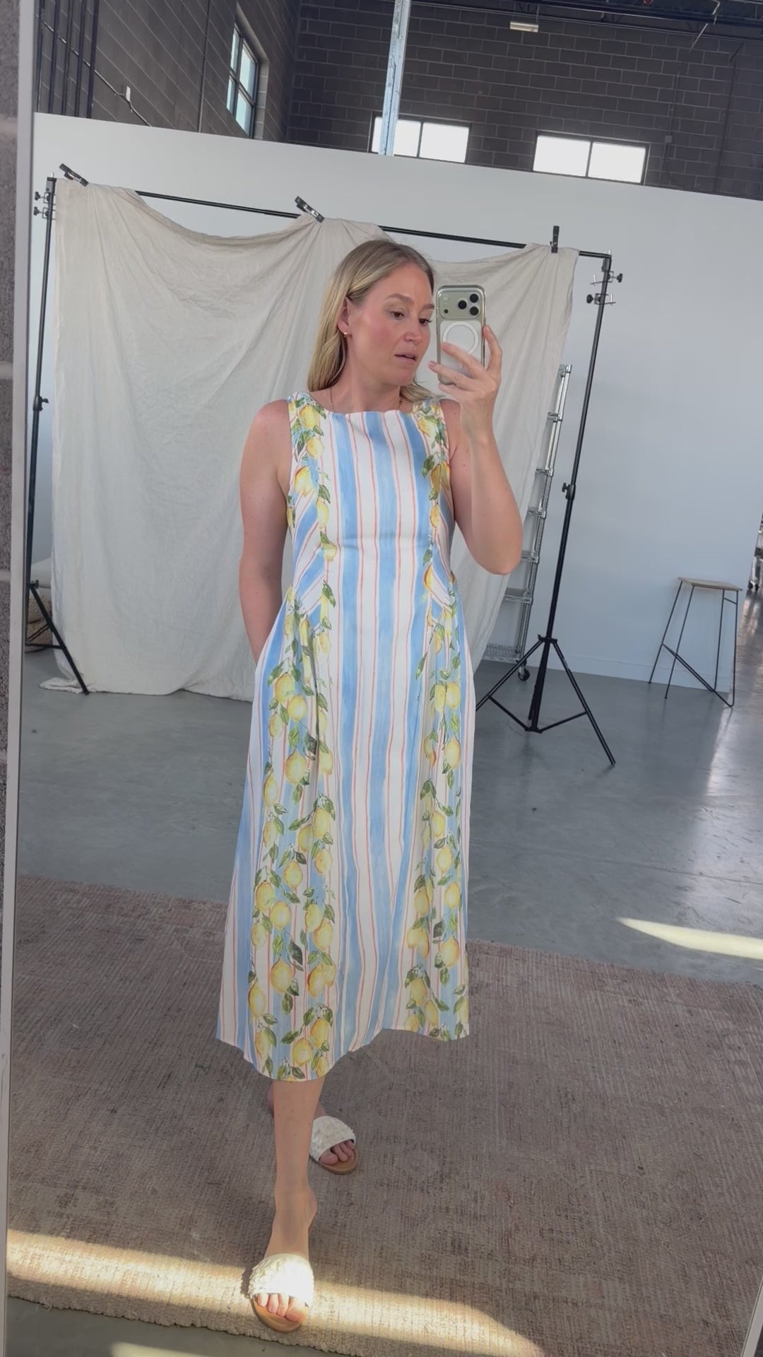 Limoncello Stripe Maxi