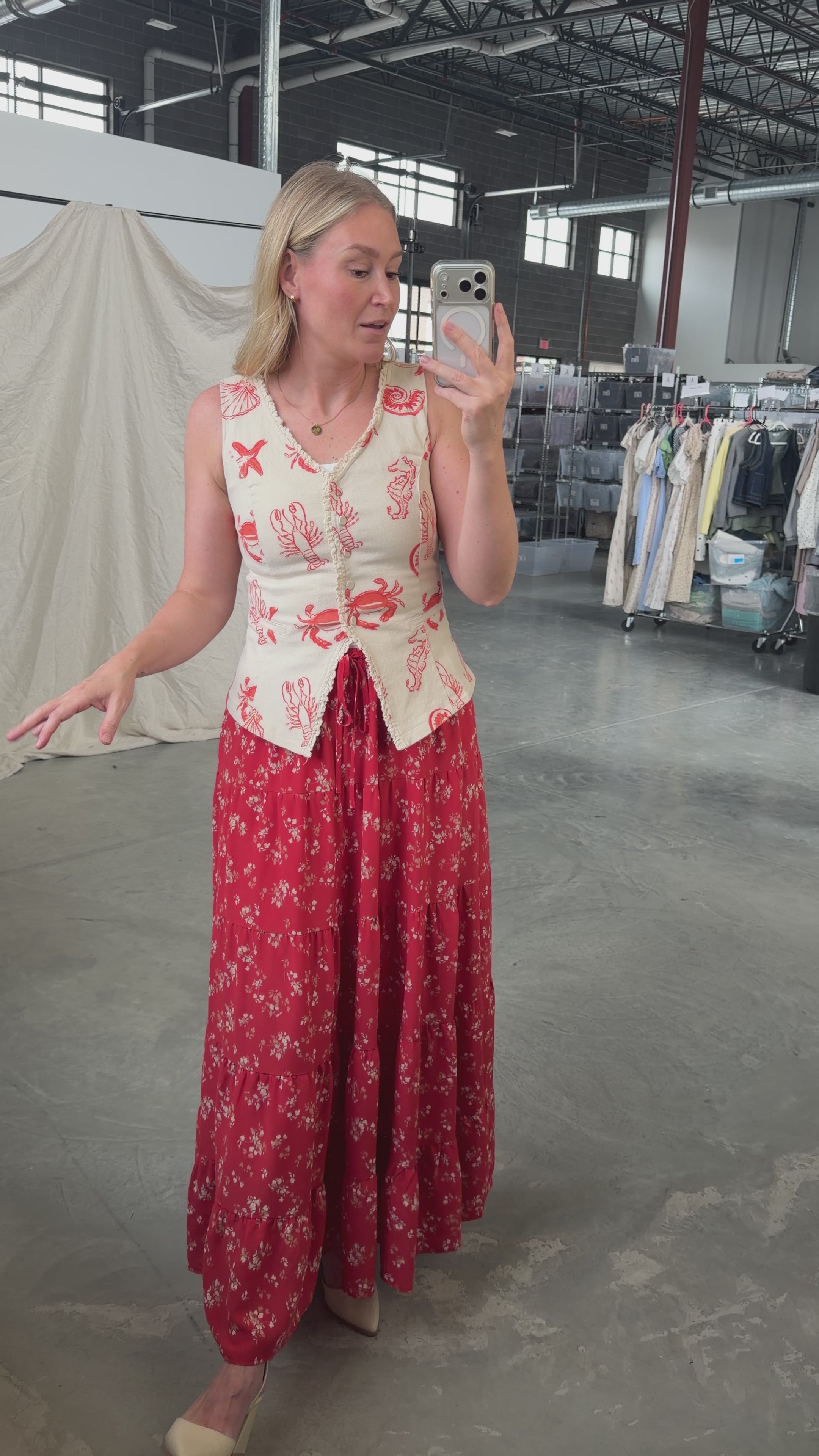 FINAL SALE - Coastal Keepsake Vest