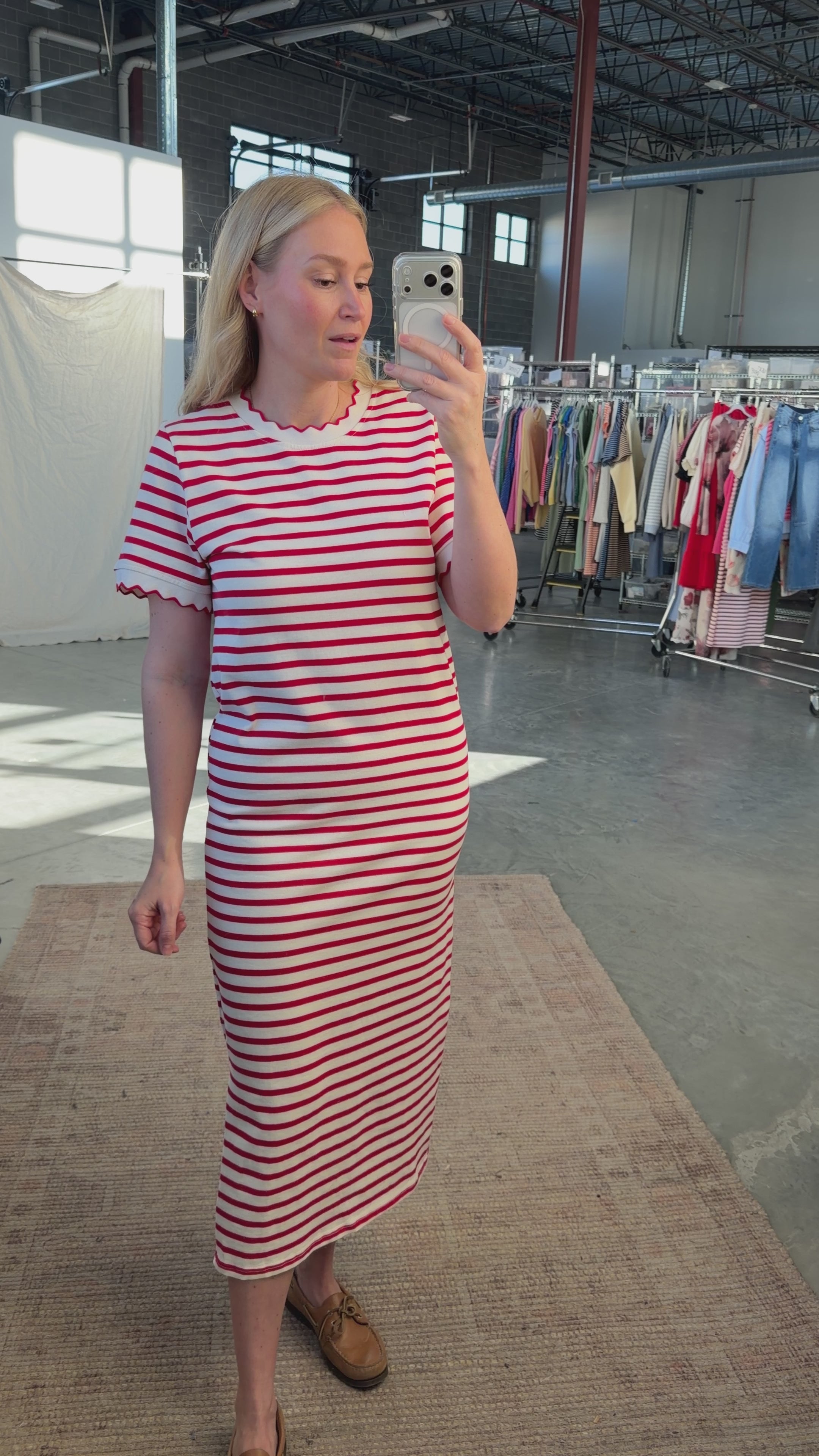 Stripe A Pose Dress