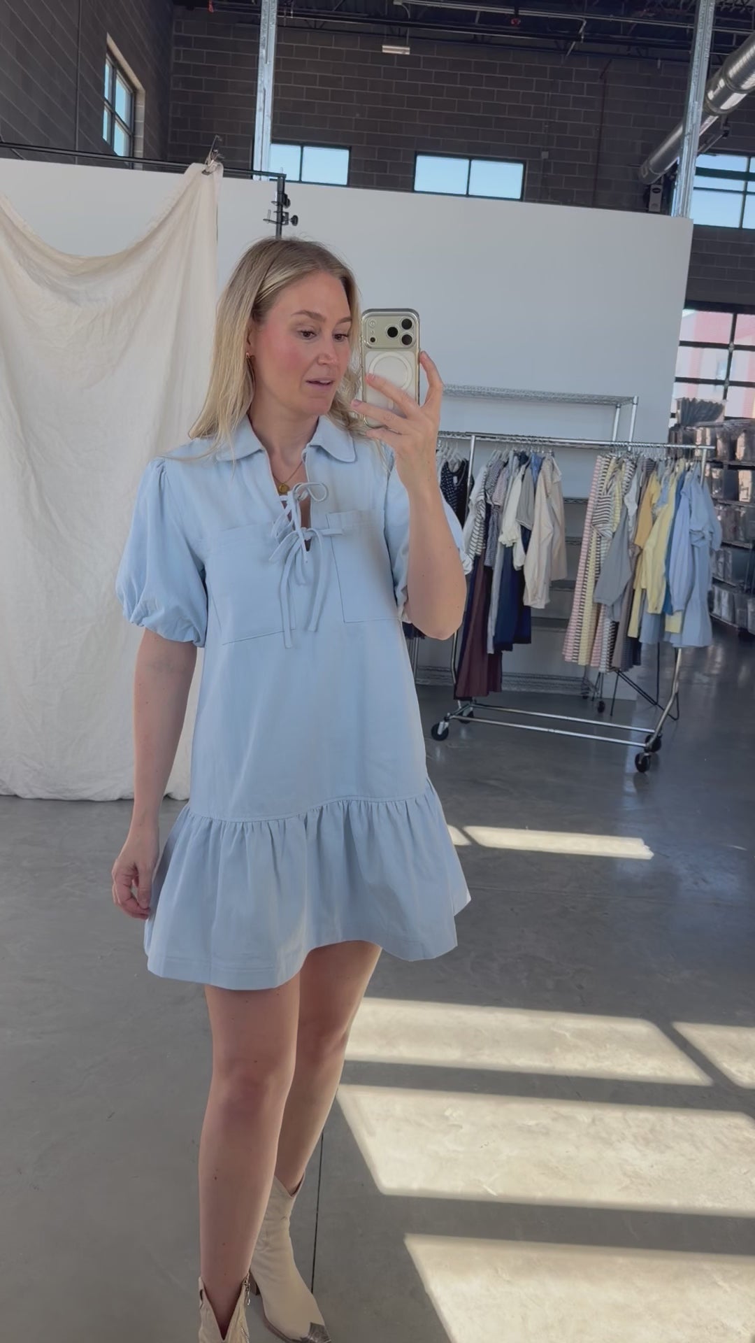 FINAL SALE - Callie Denim Dress