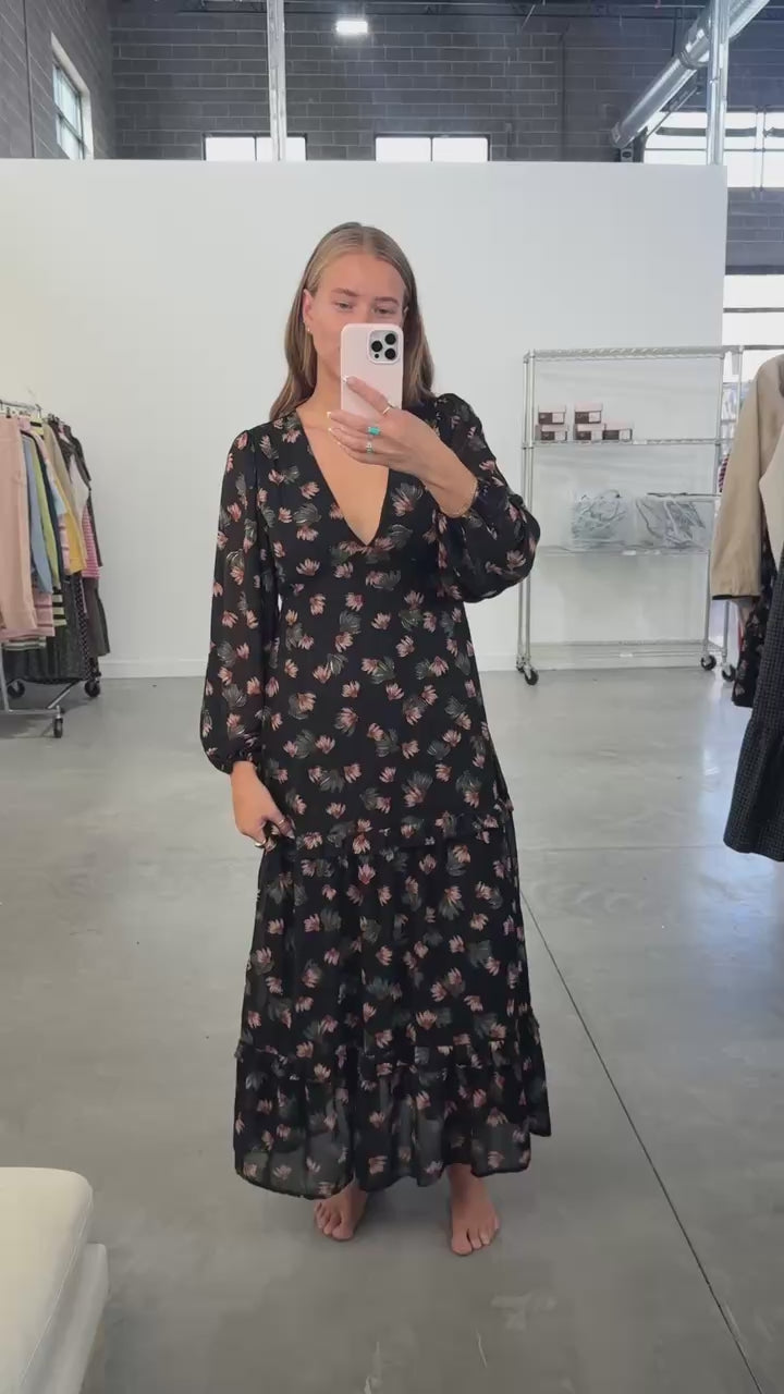 Babette Floral Maxi