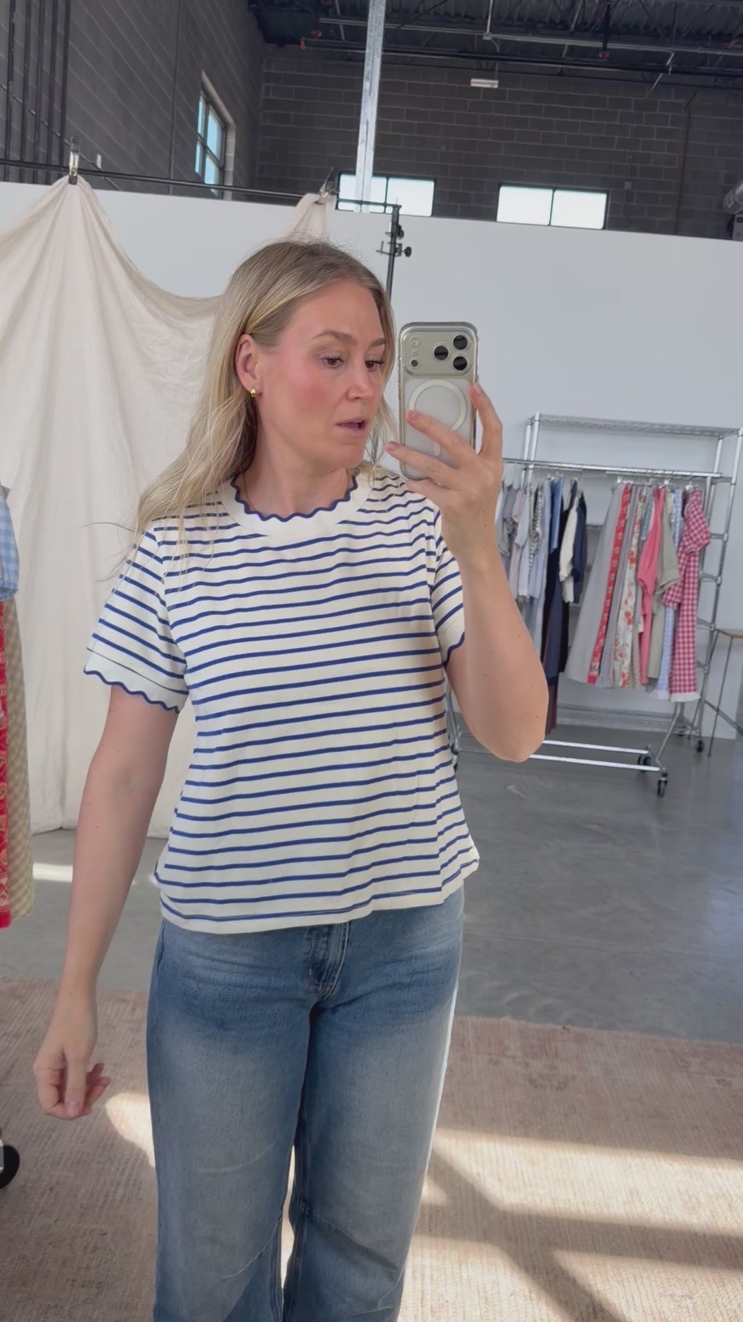 Whitney Stripe Tee