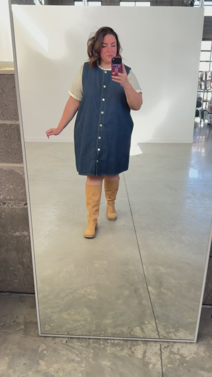 Josie Denim Shift Dress