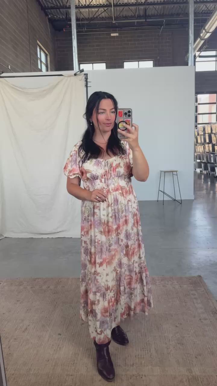 Carolina Bloom Mesh Dress