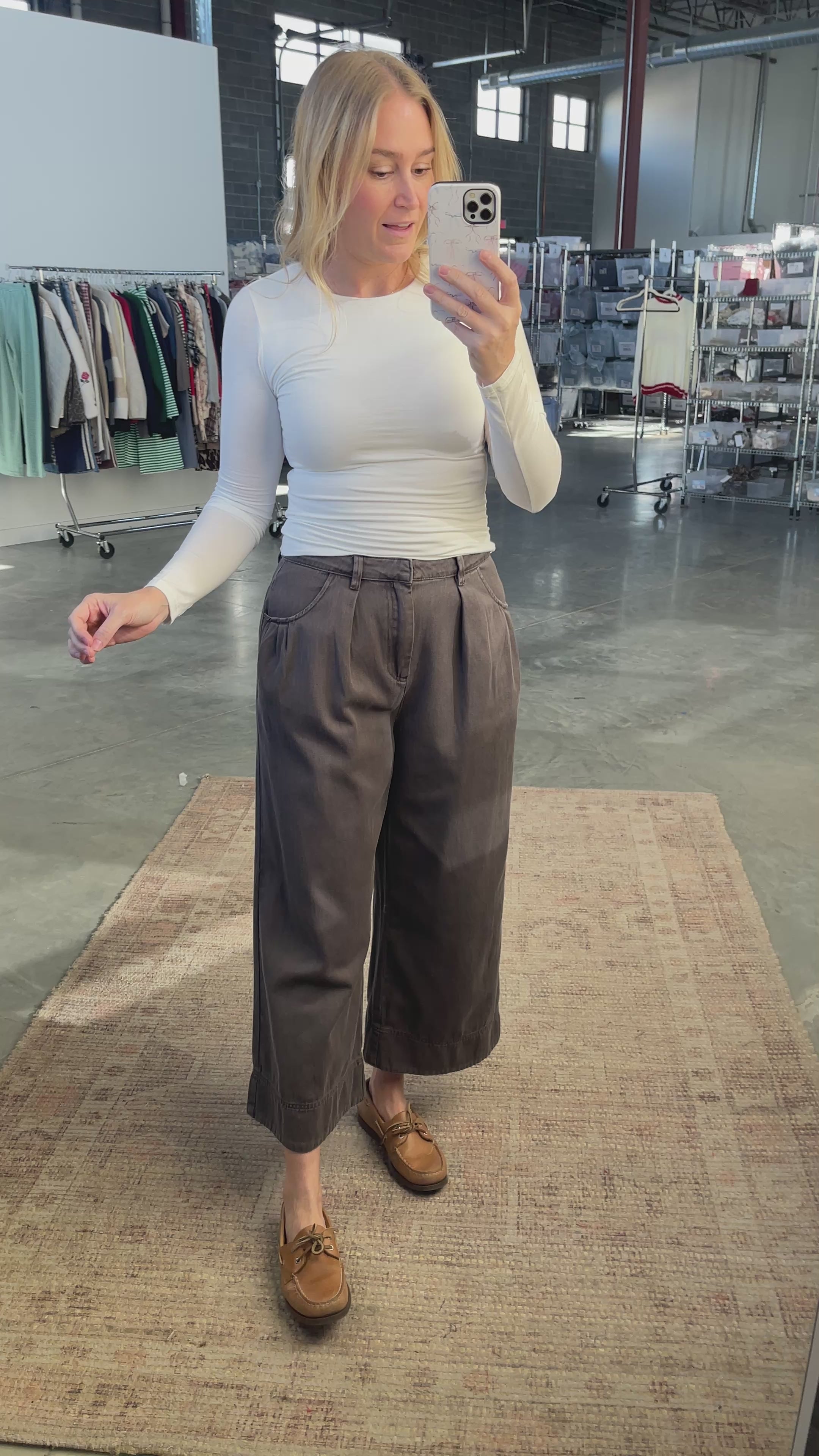 Asher Pants in Charcoal