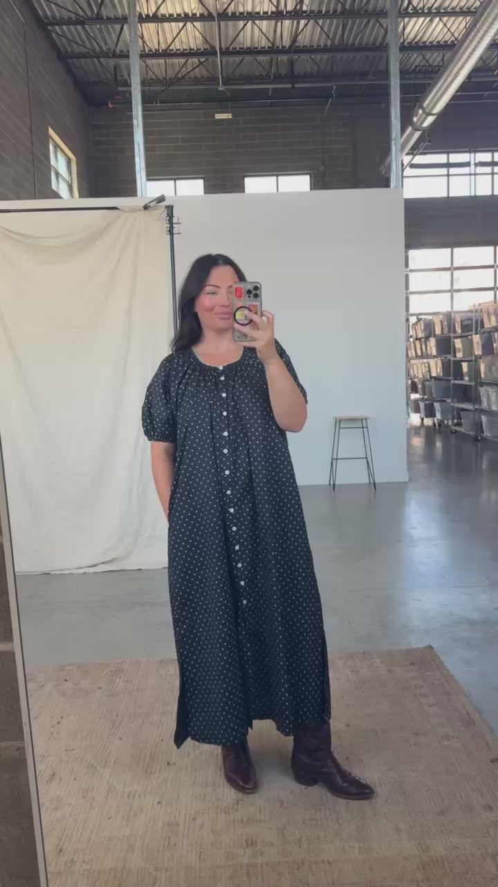 Eleanor Dot Dress