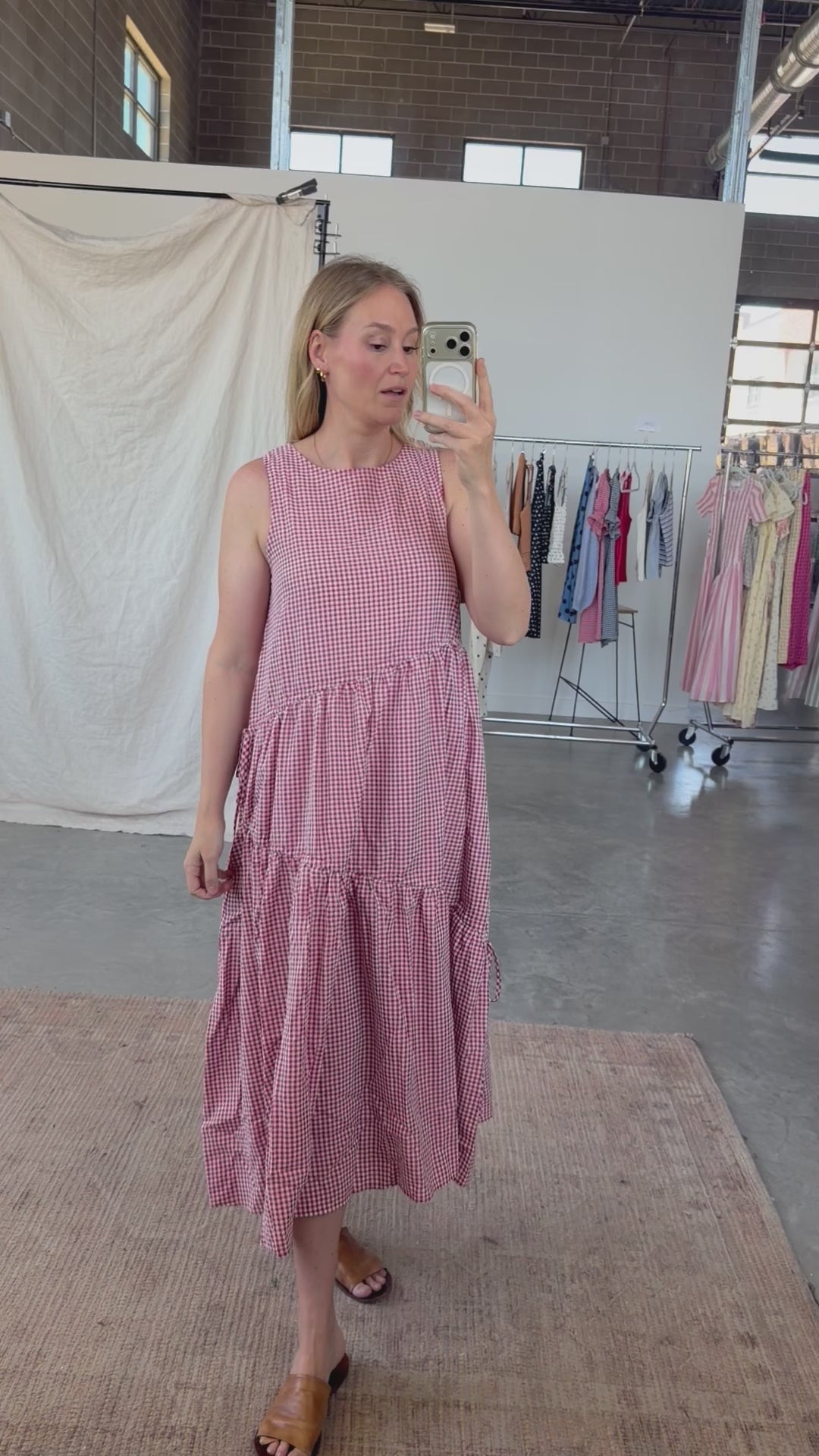 Kennedy Asymmetrical Tie Maxi