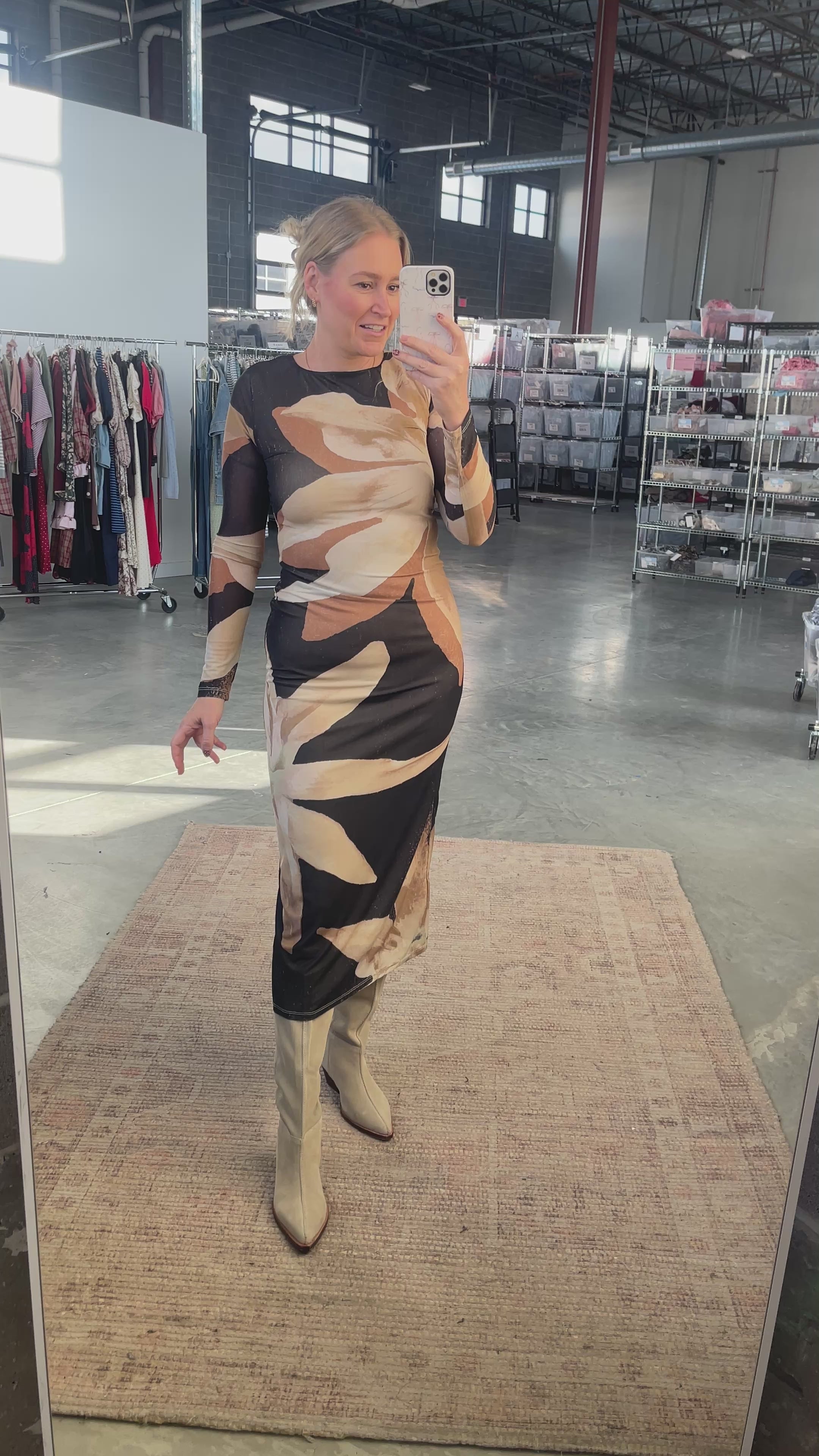 Super Bloom Mesh Maxi