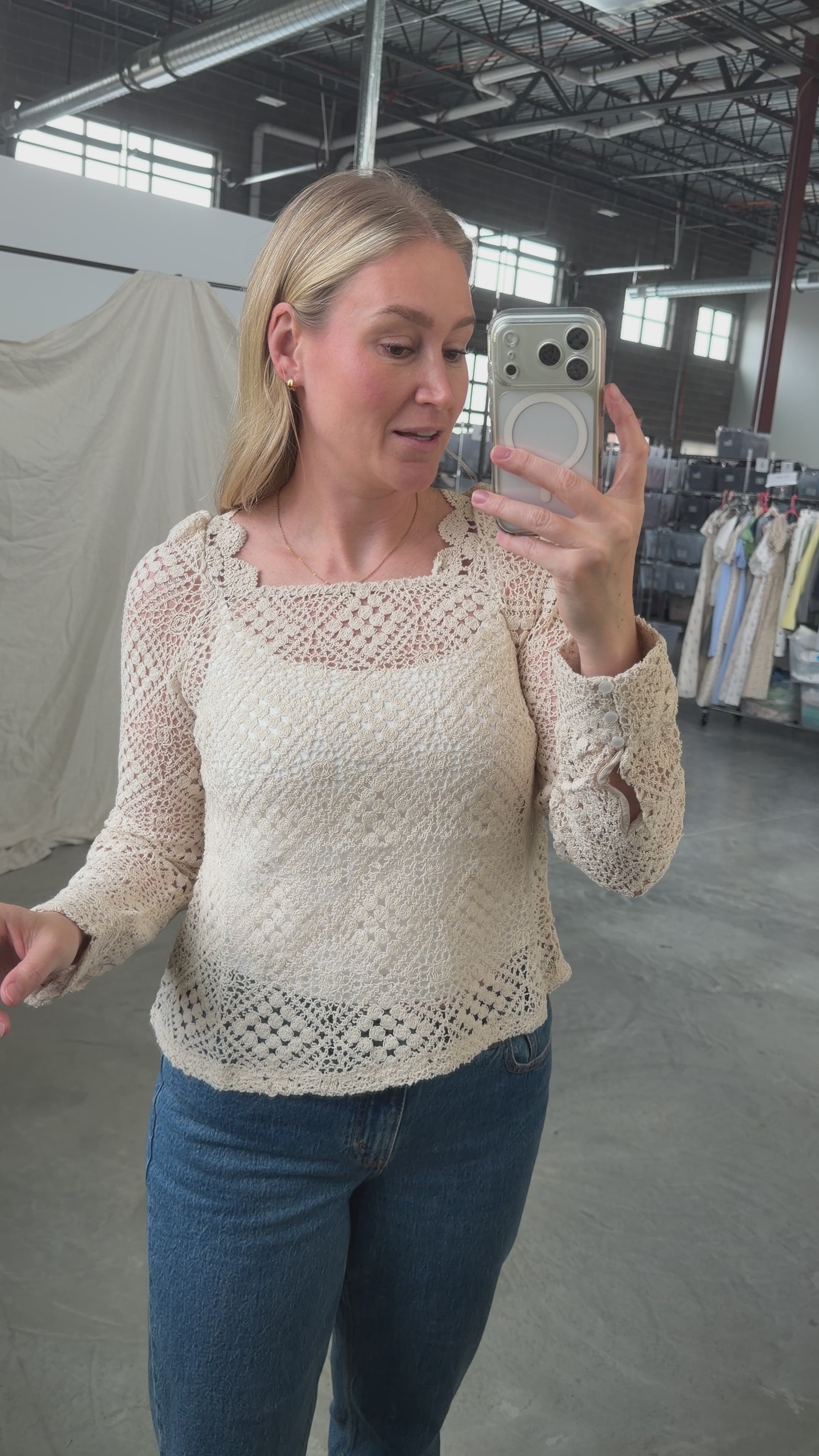 High Noon Crochet Top
