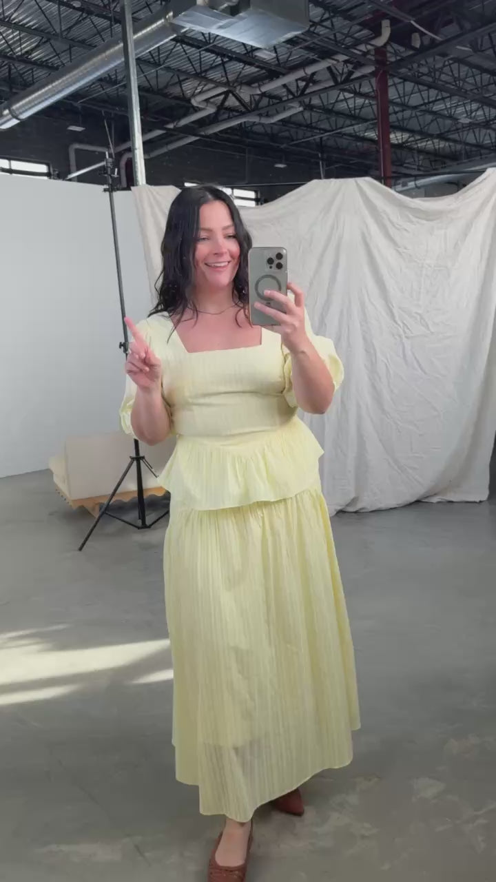Lemon Drop Skirt