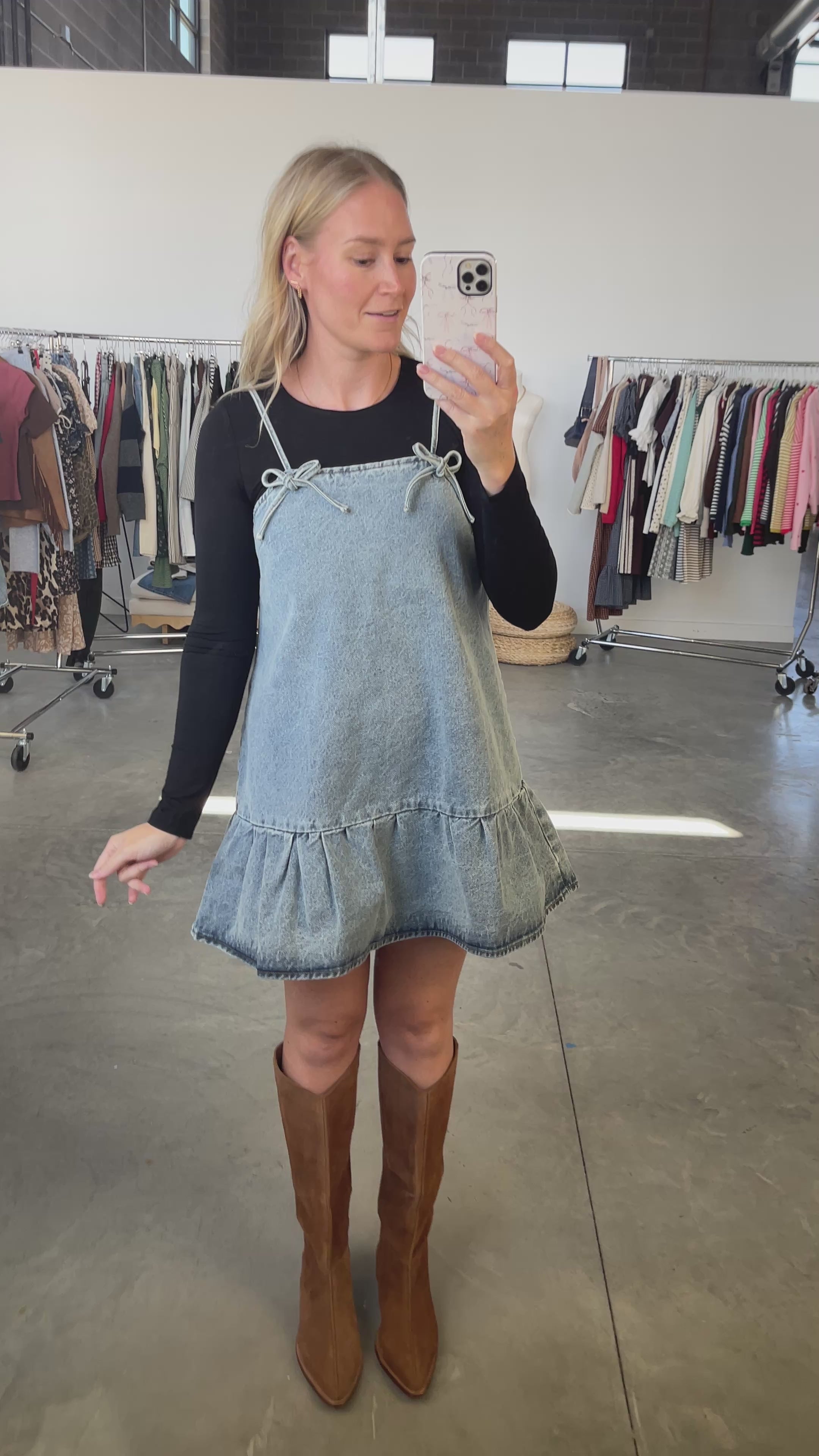 FINAL SALE - Nova Denim Dress