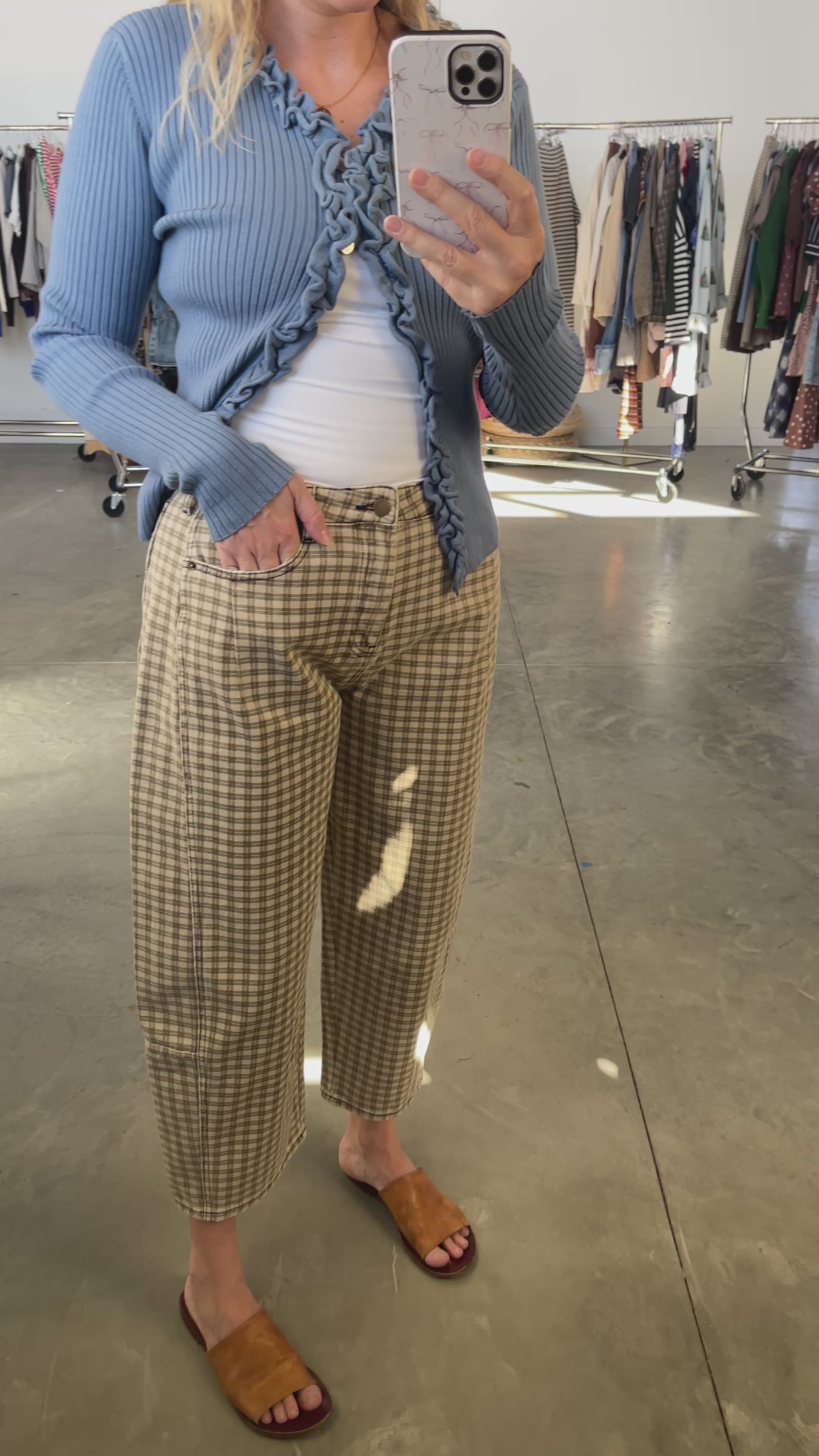 Rory Checkered Pants