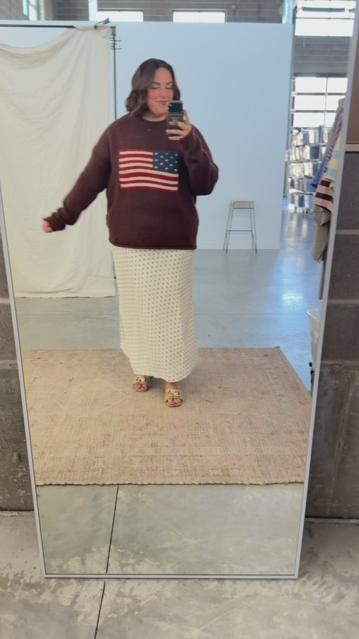 Old Glory Knit Sweater