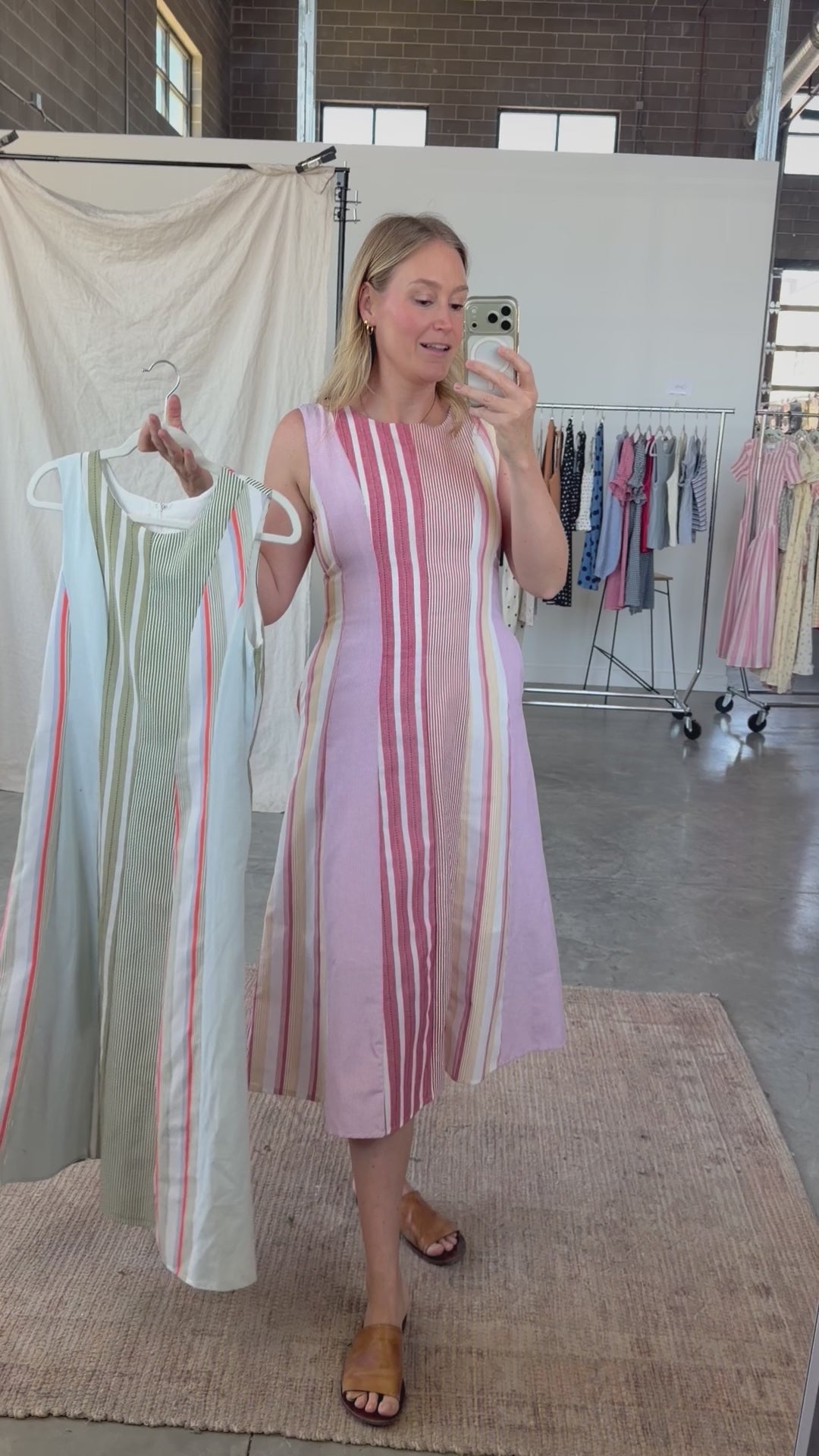 Mae Stripe Dress