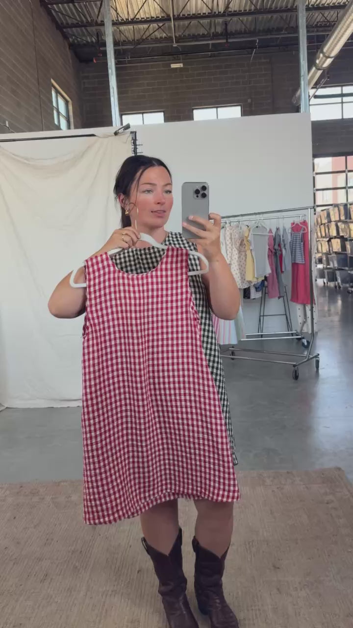 Sweet Annie Gingham Dress