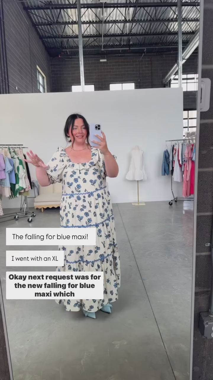 Falling For Blue Maxi