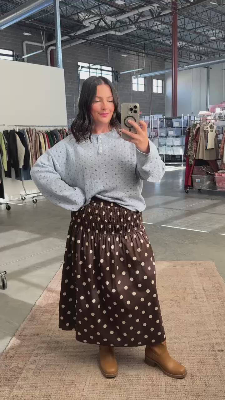 Kait Dotted Skirt