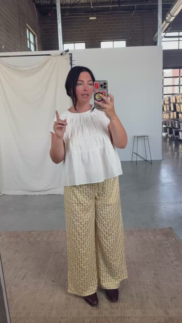 Ellie Ruched Blouse