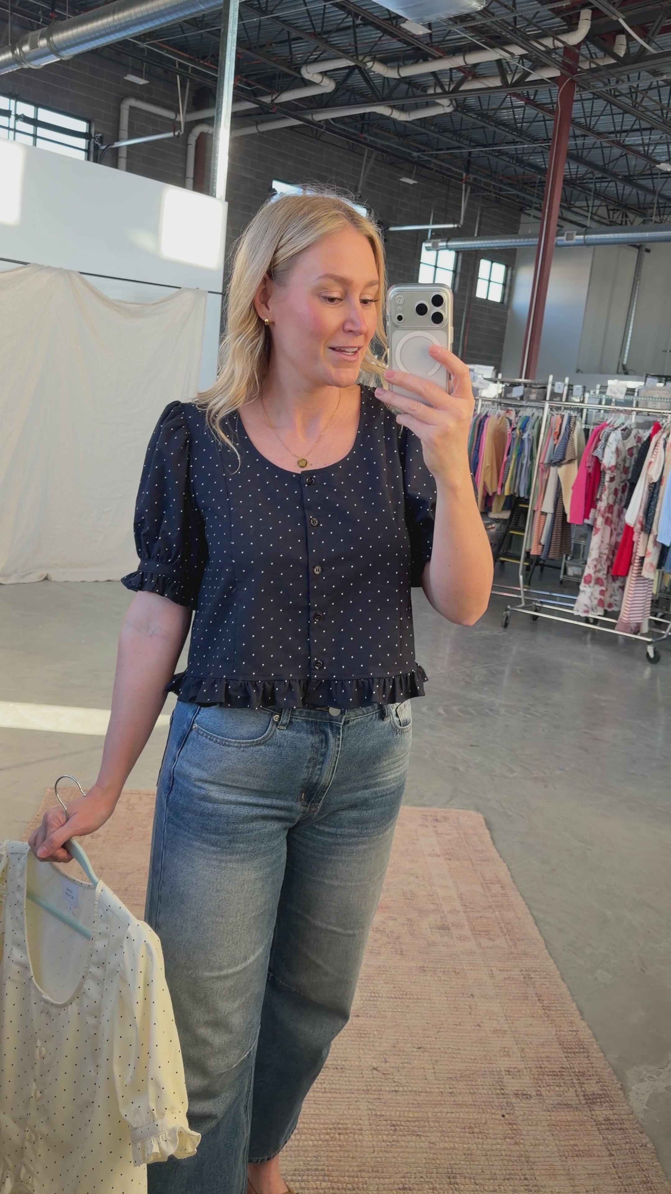 Dot Darling Blouse