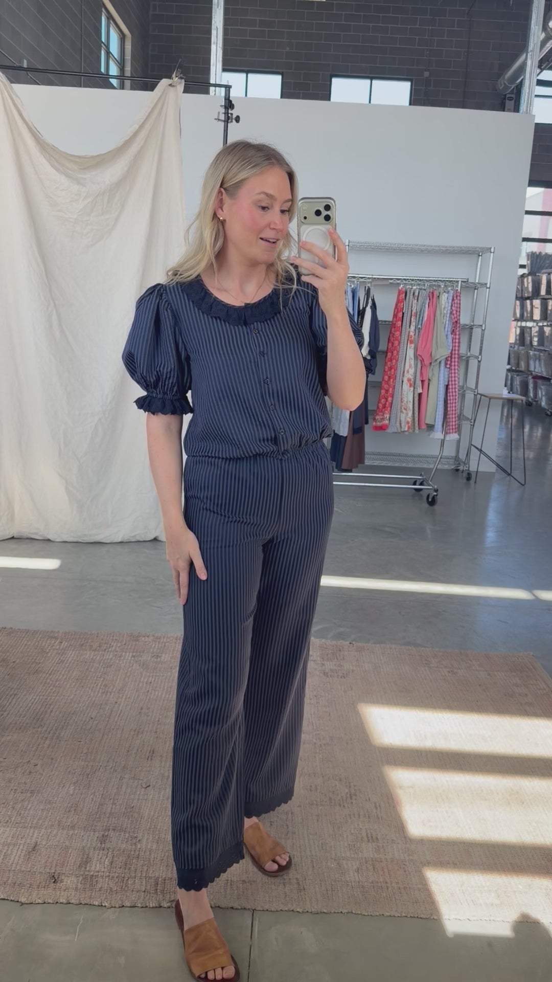 Lanie Stripe Blouse