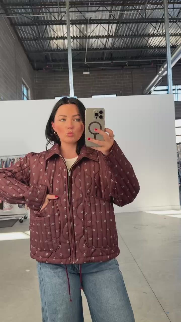 FINAL SALE - Effie Quilted Jacket