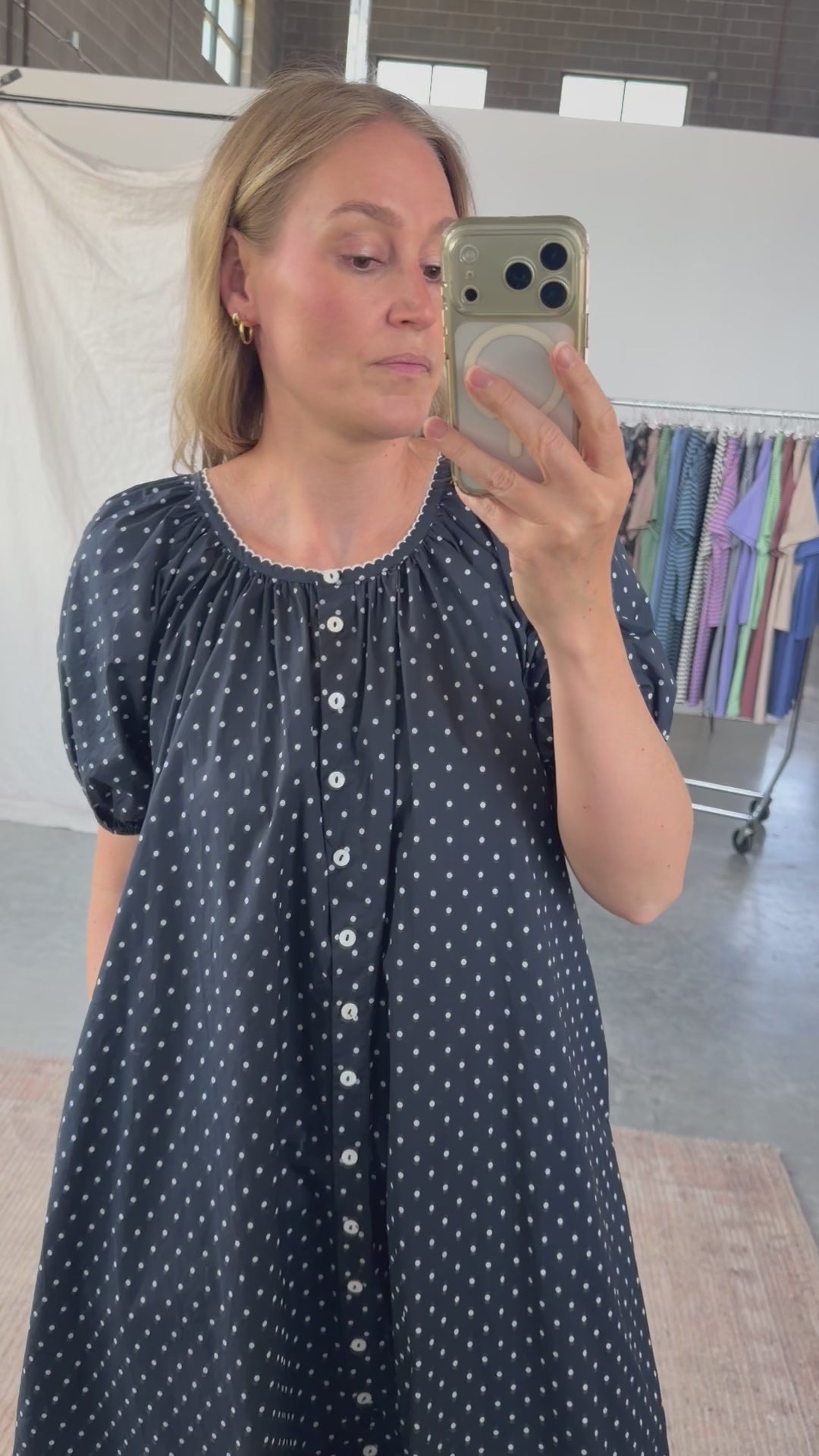 Eleanor Dot Dress