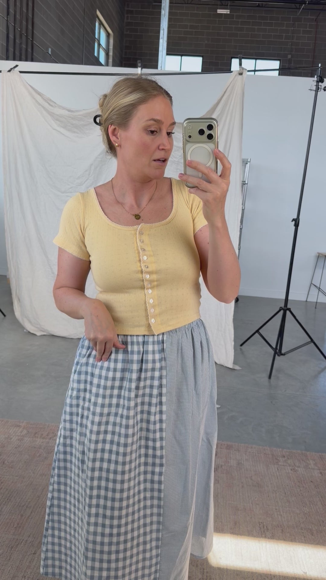 Millie Pointelle Top