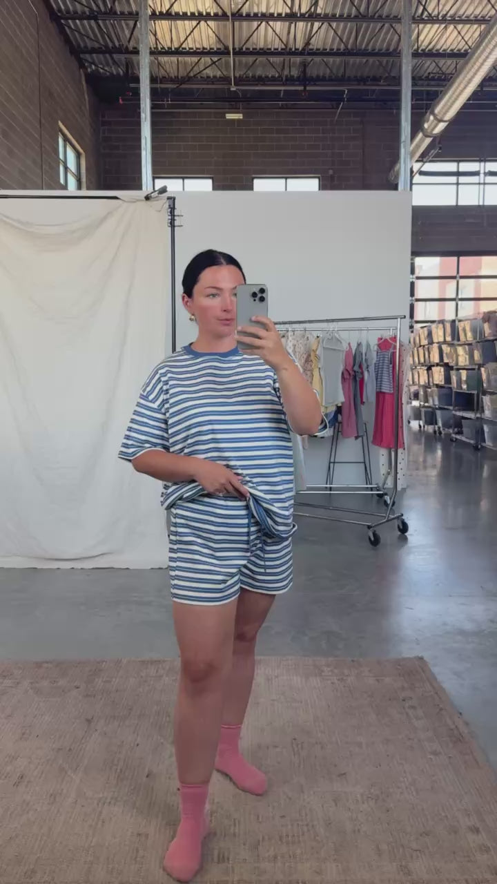 Quincy Stripe Shorts