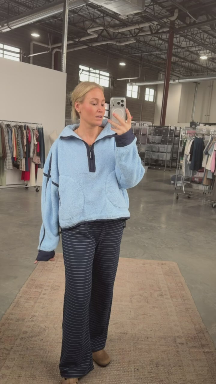 Going Places Half-Zip Fleece Pullover