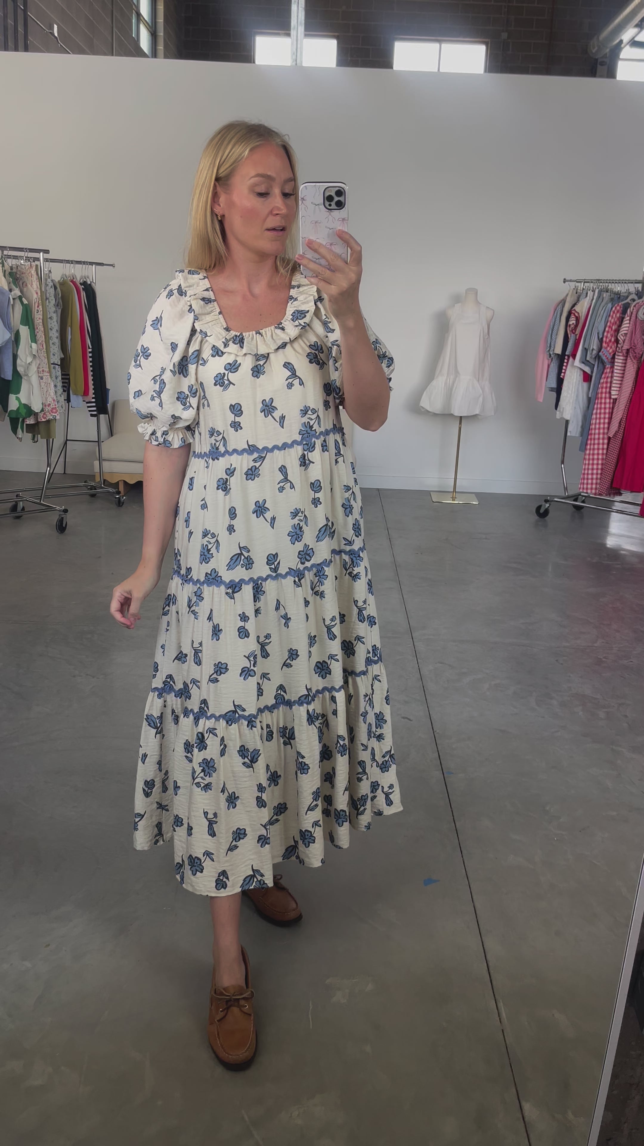 Falling For Blue Maxi