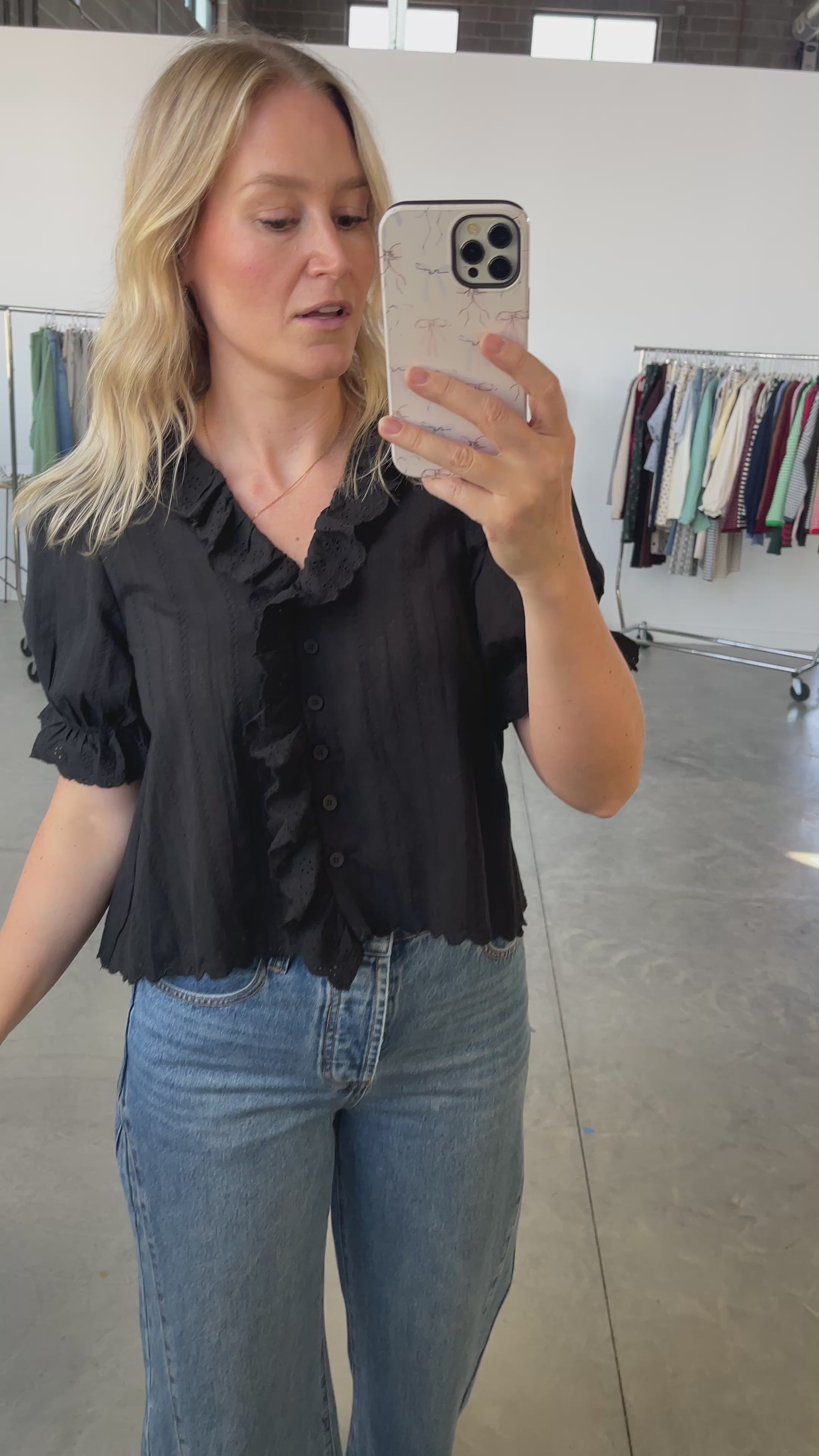Sofia Blouse in White