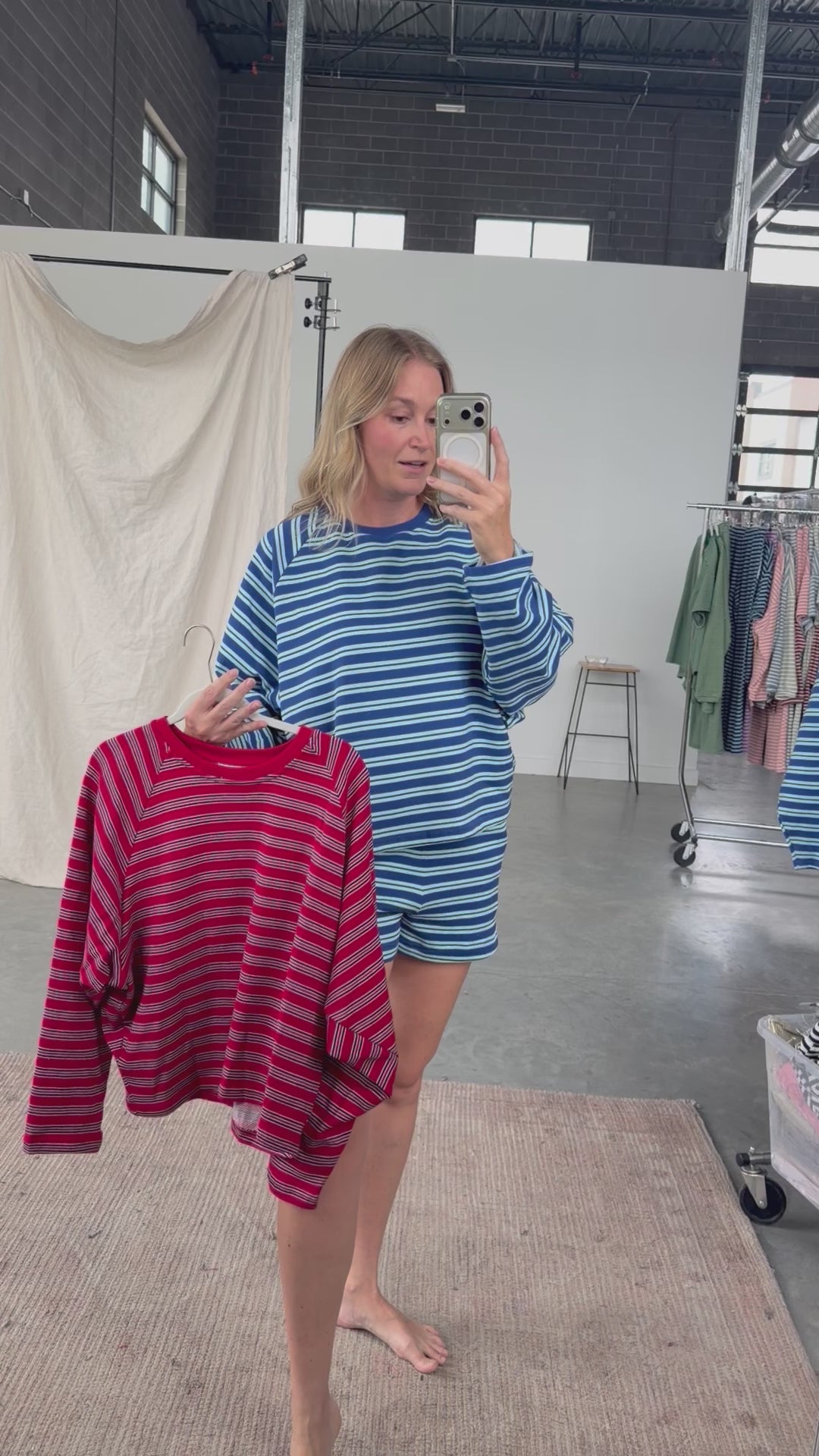 Britton Stripe Long Sleeve