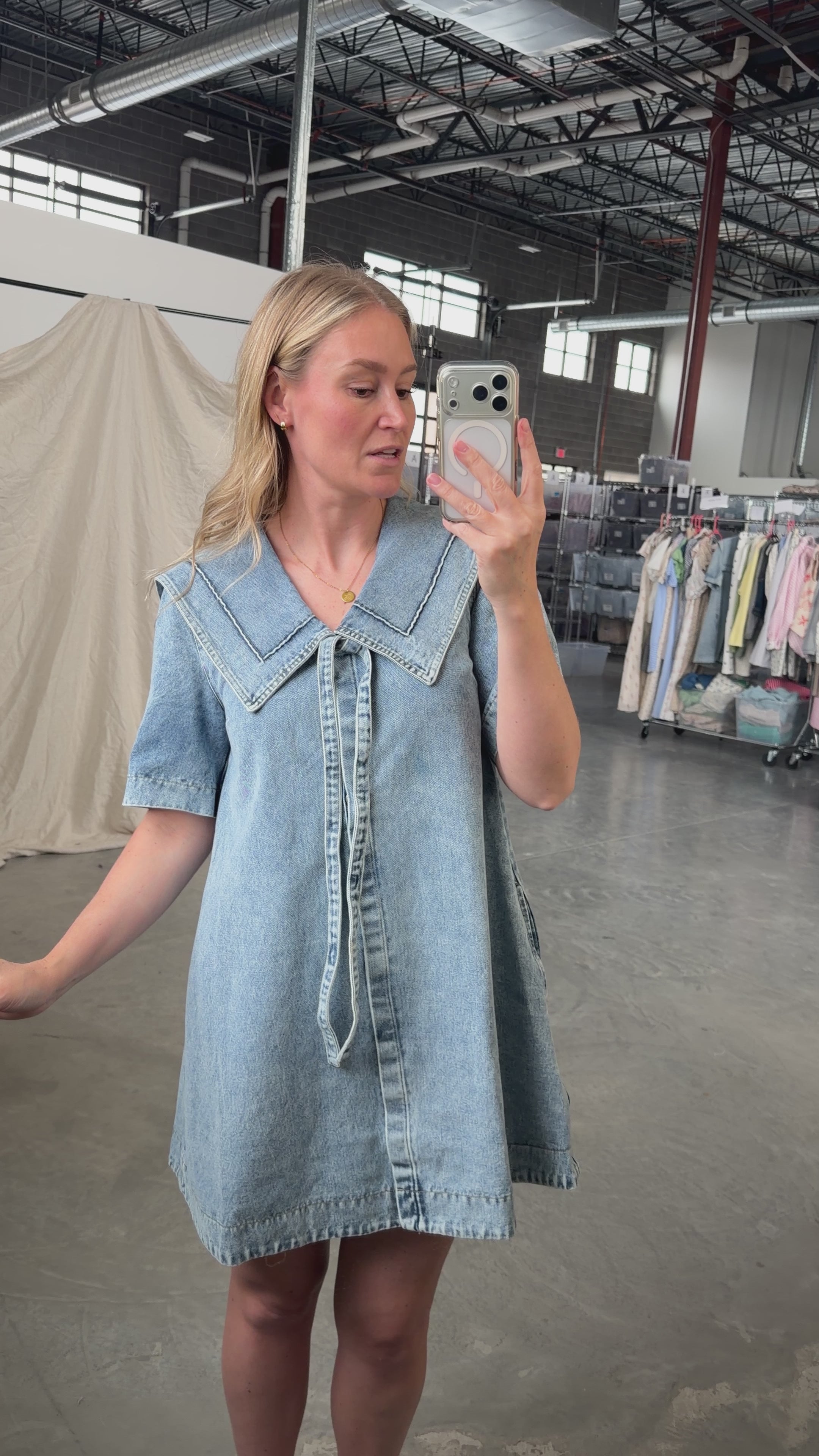 Harbor Belle Denim Dress