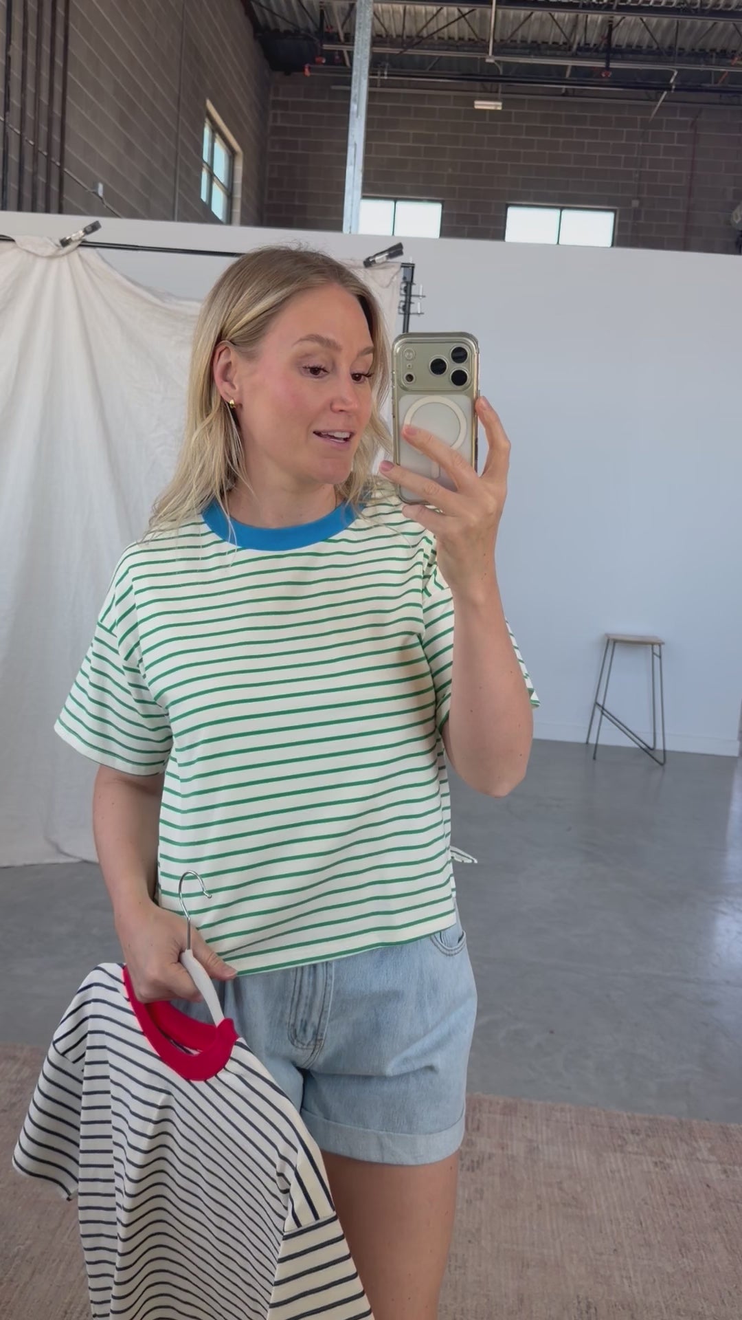 Kendall Stripe Tee