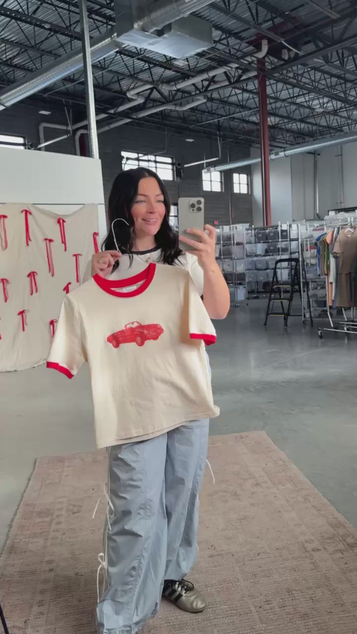 Vintage Car Graphic Tee
