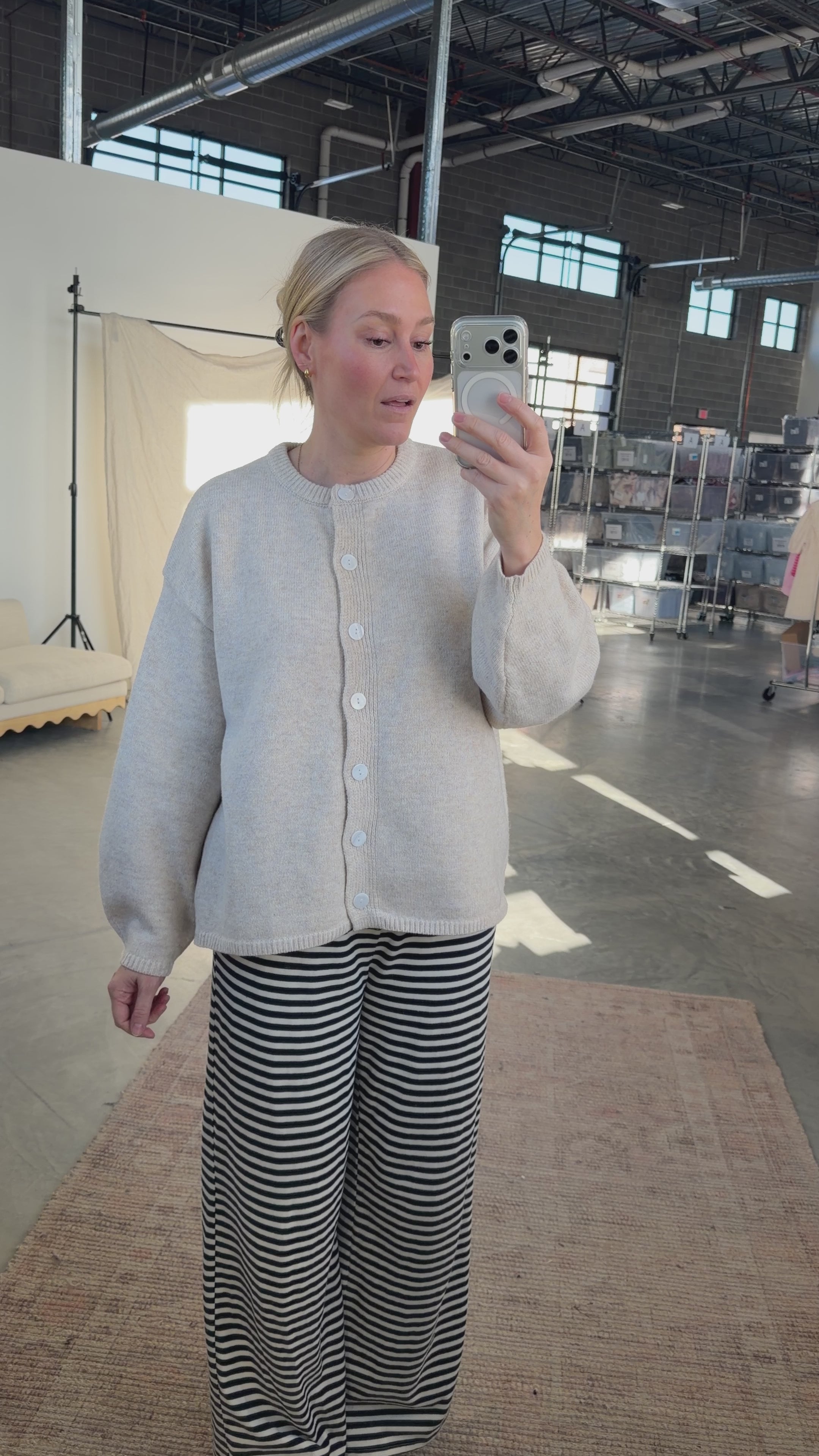 Julia Cardigan in Oatmeal