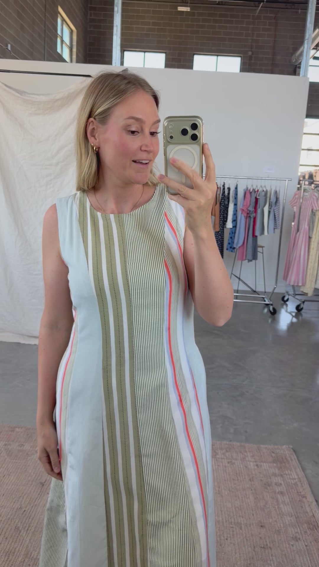 Mae Stripe Dress