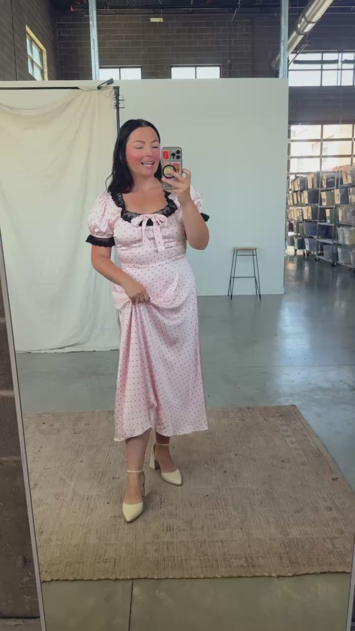 Sabrina Dot Dress