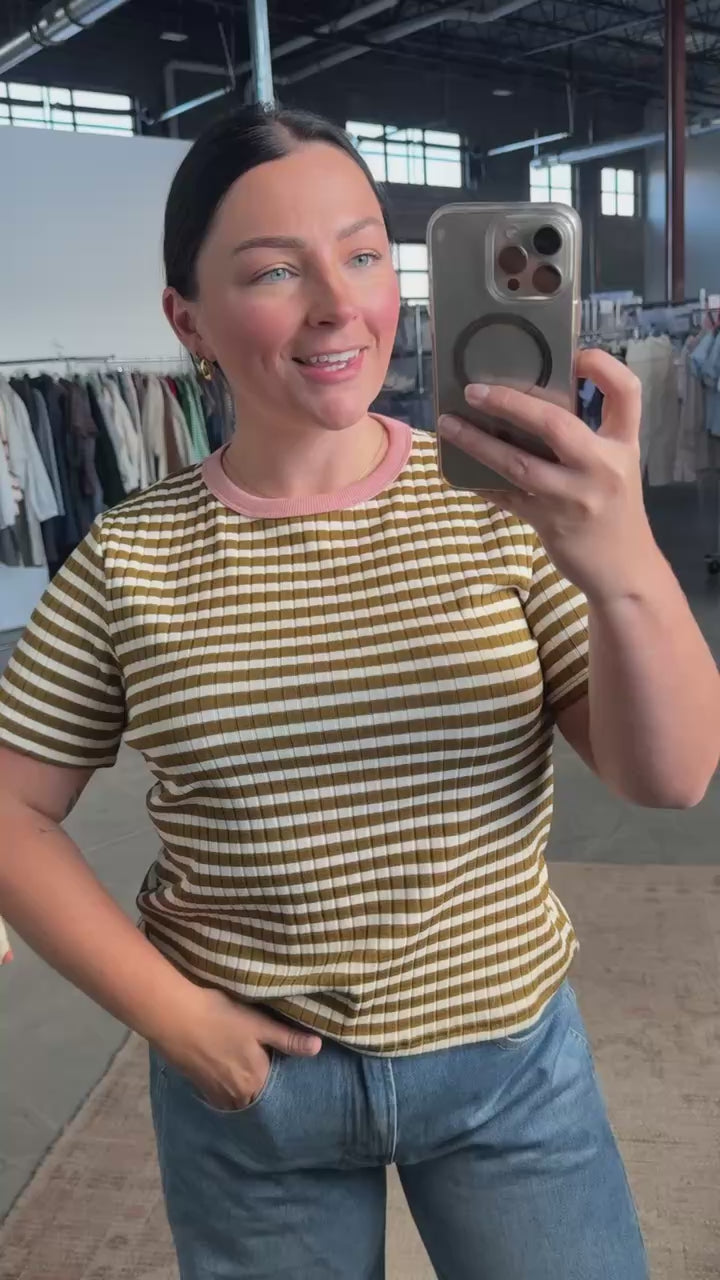Leni Ribbed Tee