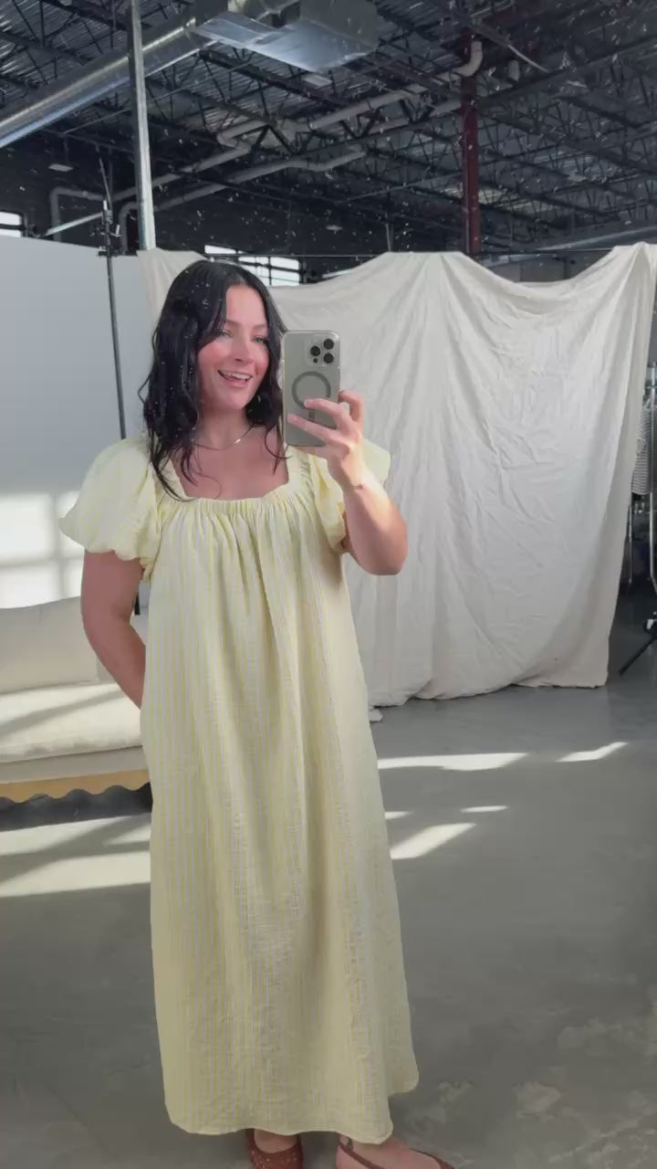 Sorrento Stripe Dress