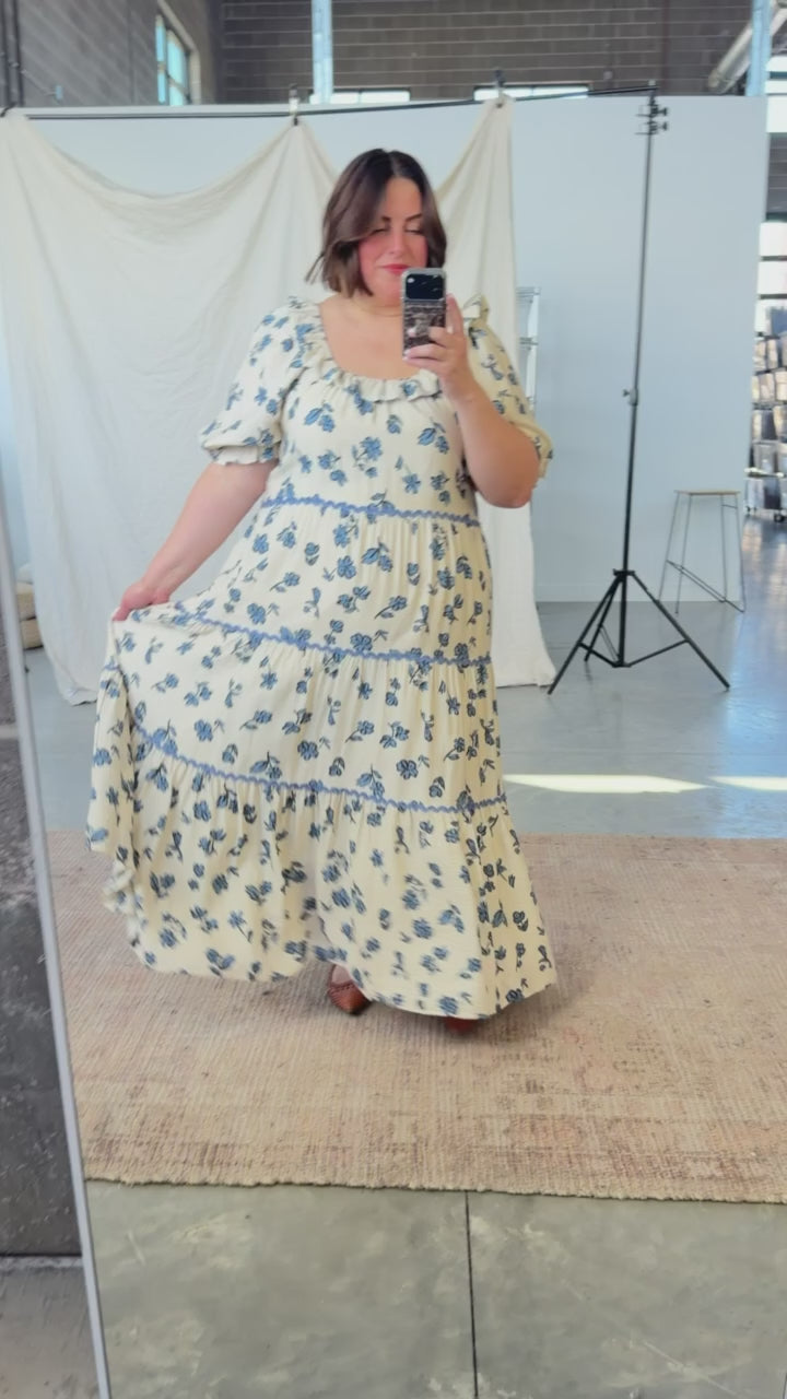 Falling For Blue Maxi
